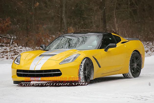 好戏刚刚开始 2014克尔维特GS谍照