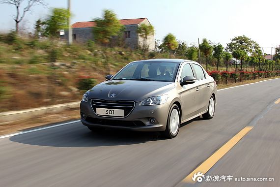 标致301交1000元订金赠3年无忧礼包