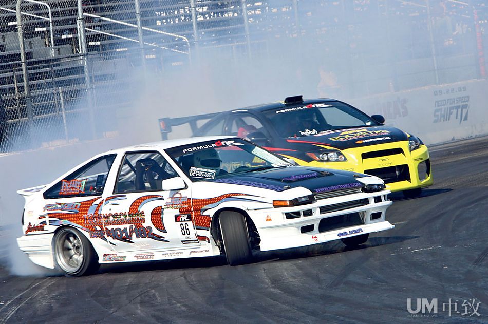 旋转 浓烟 漂起来 经典漂移车概览(36\/51)