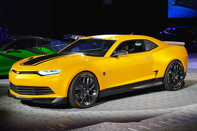 《变形金刚4》汽车角色亮相SEMA 大黄蜂领衔