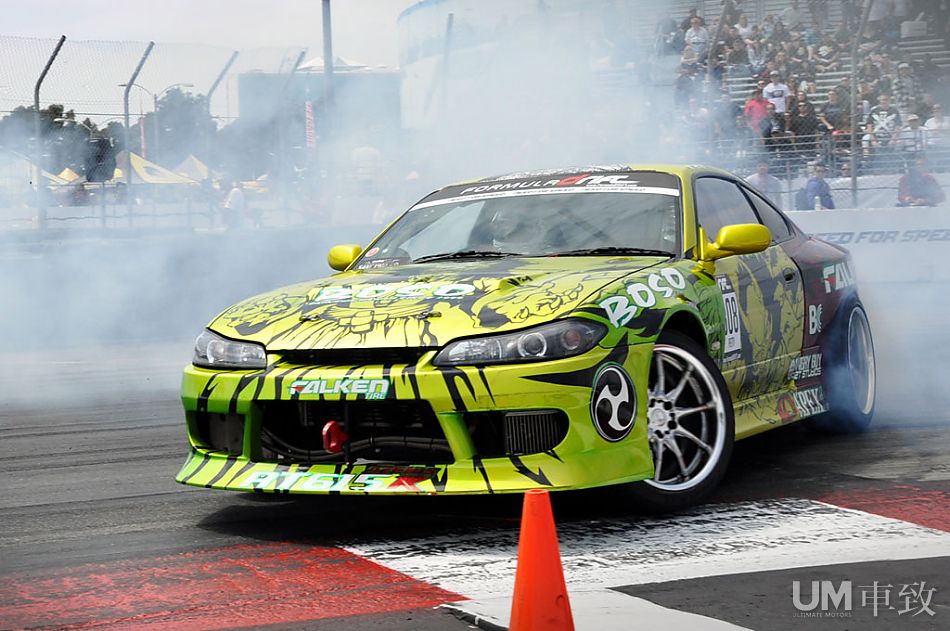 旋转 浓烟 漂起来 经典漂移车概览_14742351_