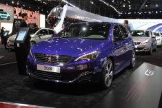 2015款标致308GTI巴黎车展实拍