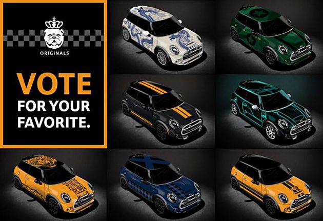 MINI Cooper下一款限量版 由你来选