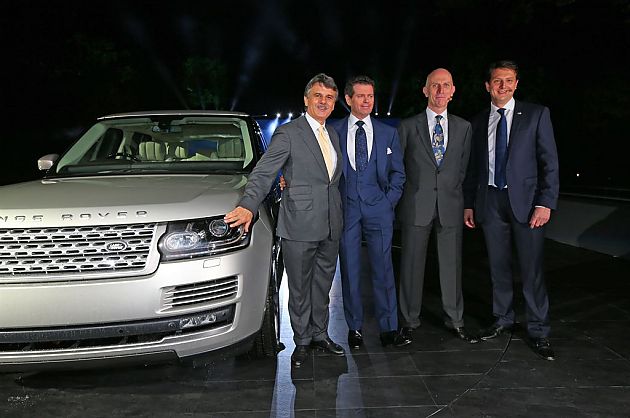 全新一代揽胜全球首发 混合动力SUV现身