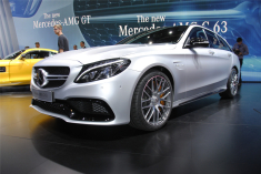 2015款奔驰C63 AMG 车展实拍
