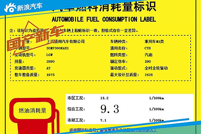 国产CT6动力信息