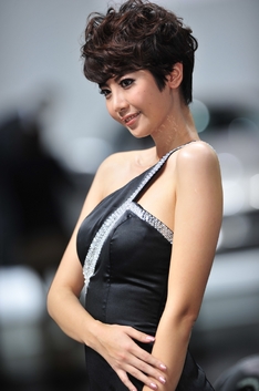 广州车展美女模特高清图第四季