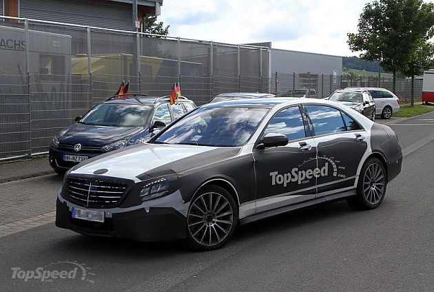 性能旗舰 奔驰新AMG S级轿车谍照曝光