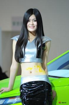 2010北京车展性感车模_3