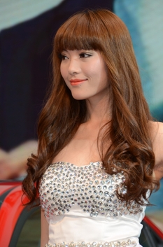 2013长春车展高清图：模特美女篇