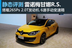 前驱之王 静态评测雷诺梅甘娜R.S.