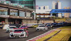 2014奥迪R8 LMS杯赛上海站精彩瞬间