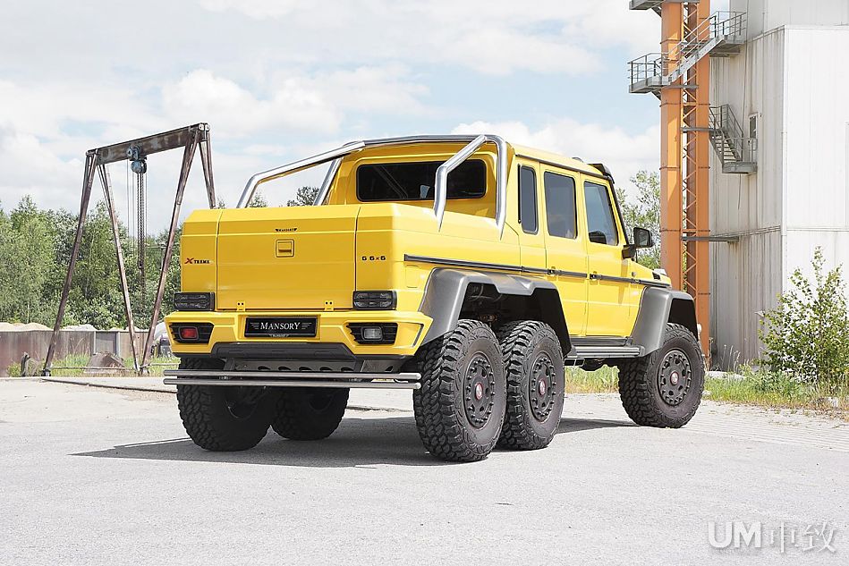 奢华硬朗 Mansory改装奔驰G63 AMG 6x6