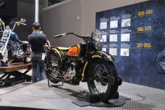 上海车展 HARLEY-DAVIDSON D型摩托车高清实拍