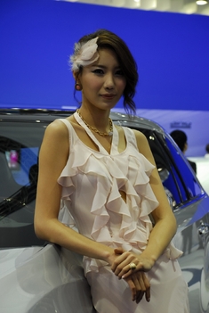 2011首尔车展模特图