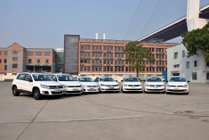 上海大众30年纪念版车型场地挑战赛