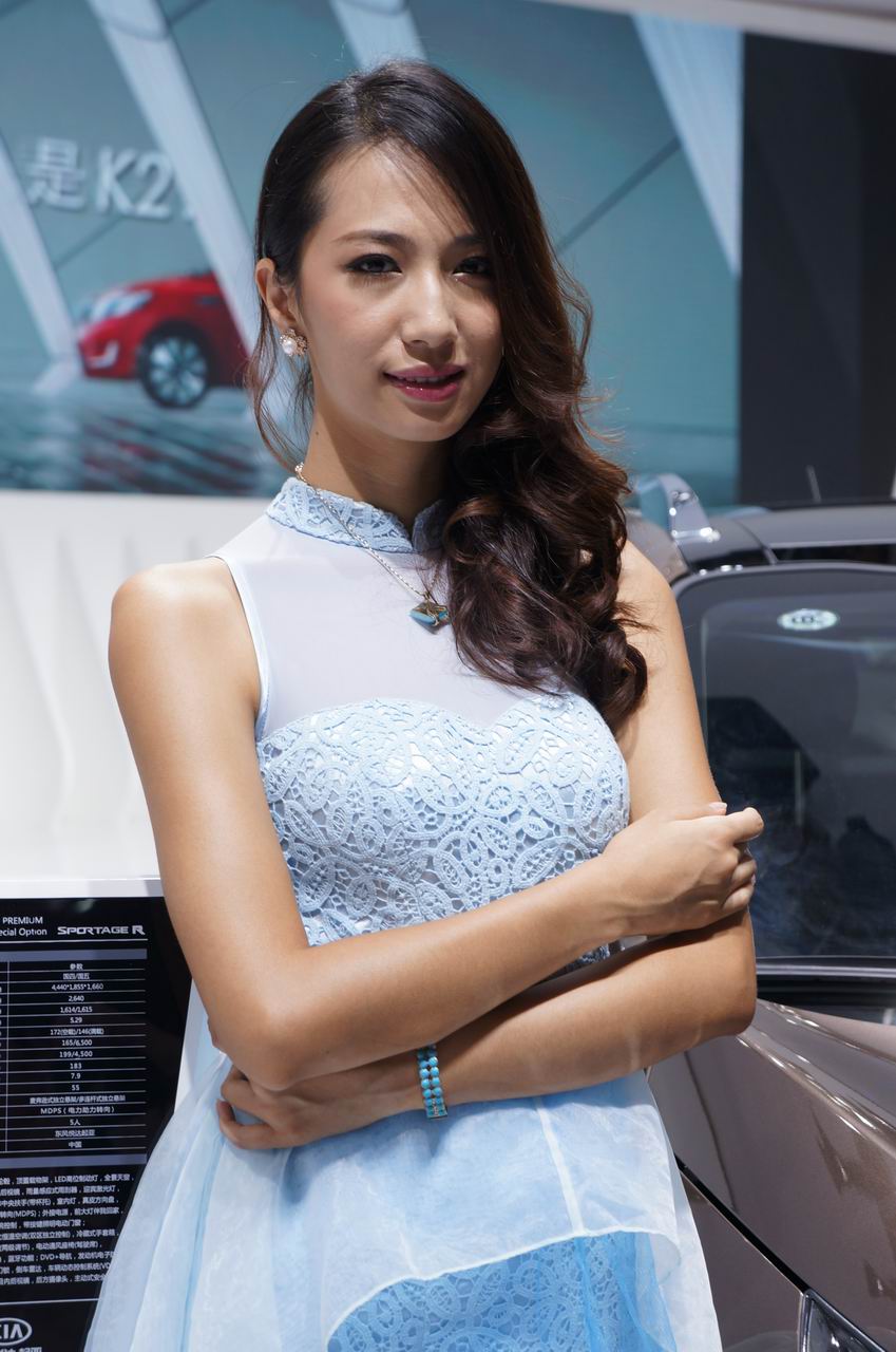 2013南京车展美女模特高清图