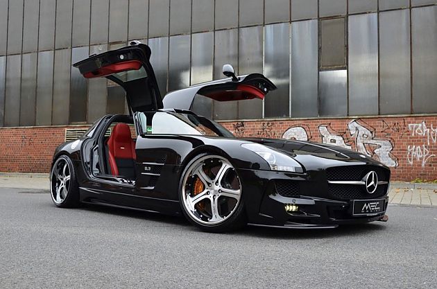 另类“Black Series” MEC改装SLS AMG