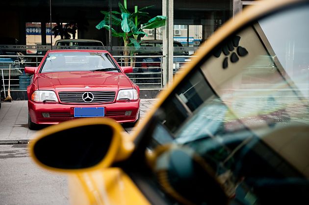 优雅半个世纪依然不熄 奔驰SL500