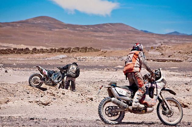 结果不是目的 旅程才是真谛 摩托拉力