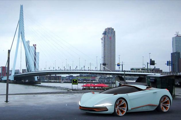 宾尼法瑞纳Chords概念车设计图