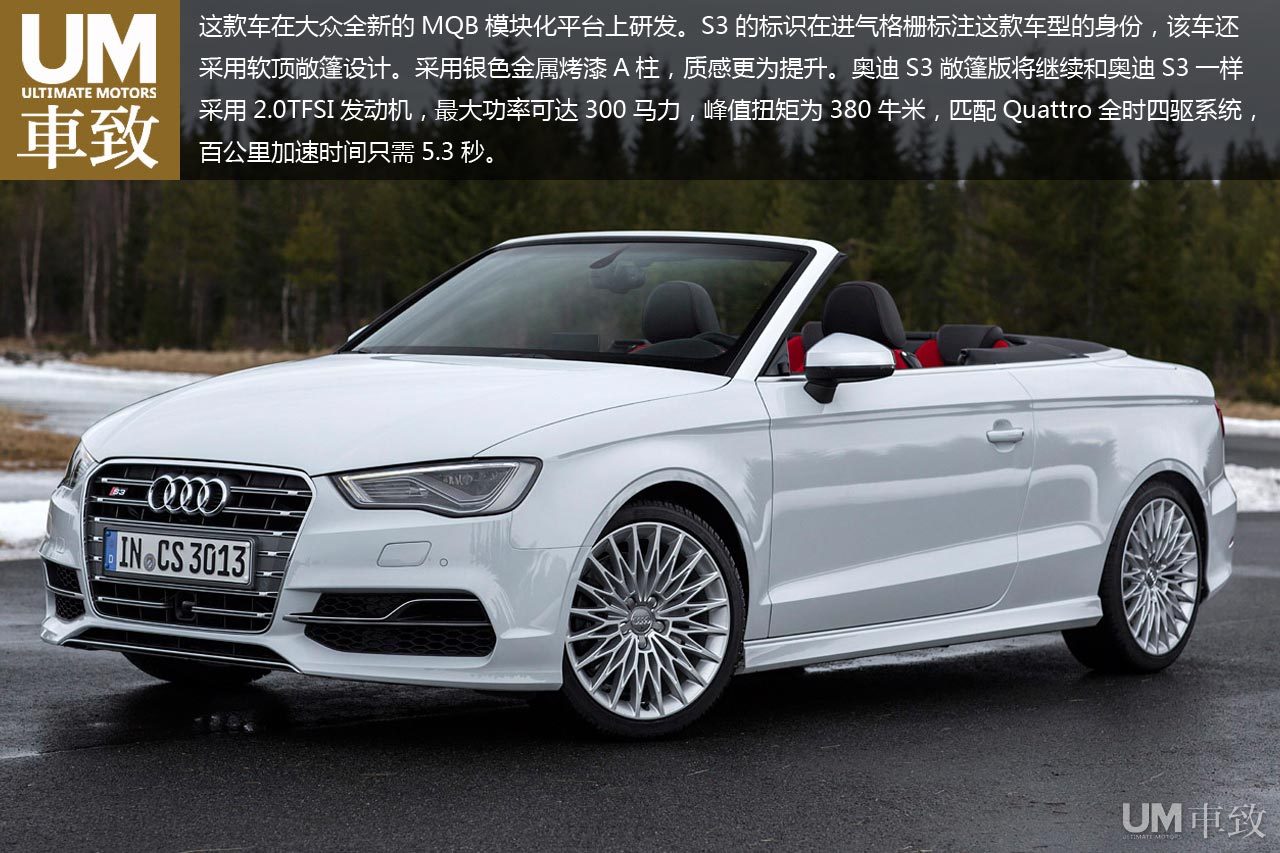 奥迪s3敞篷版图片