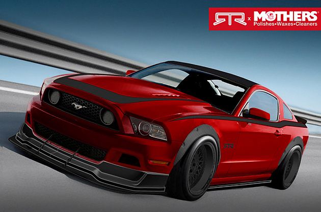 真枪实弹 福特亮出野马SEMA改装版