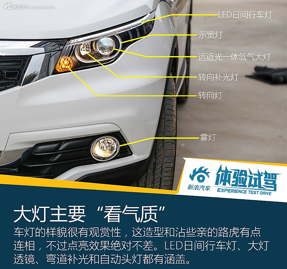 试驾观致5 SUV