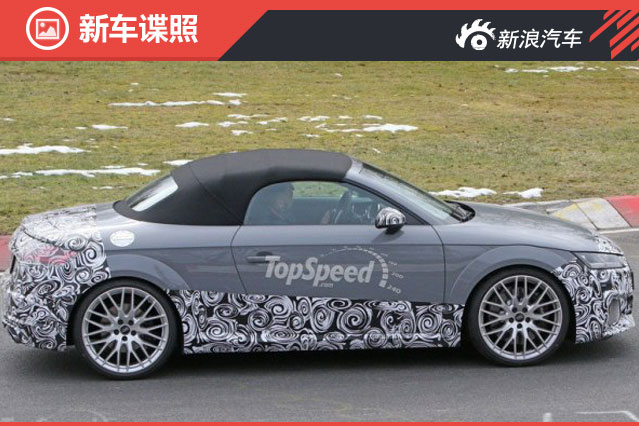 曝奥迪TT RS Roadster谍照