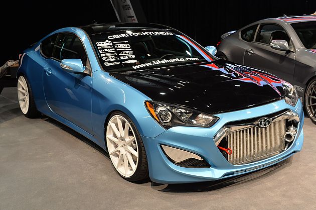 1000马力现代劳恩斯酷派亮相SEMA