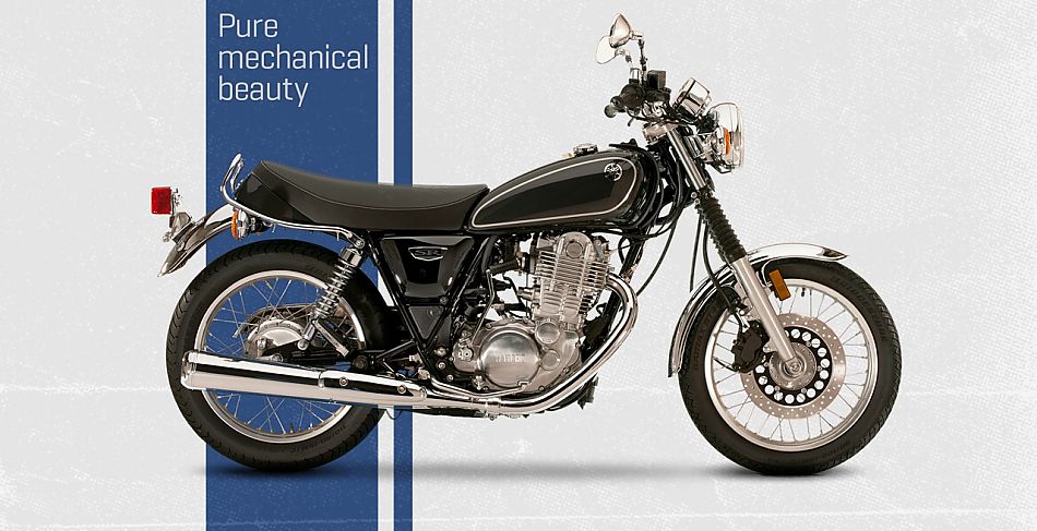 经典复古街车雅马哈SR400高清组图赏