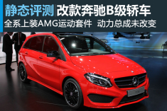 动感奶爸 实拍解析改款奔驰B级