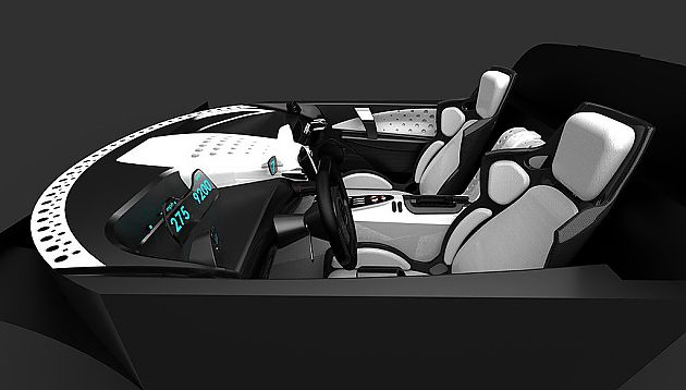 Shelby SuperCars Tuatara内饰官图发布