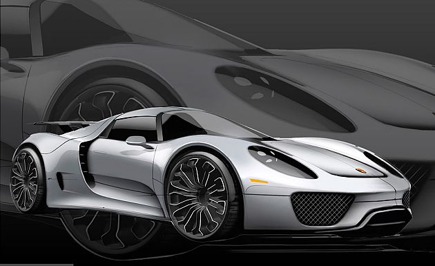 强势回归 保时捷918 Spyder混合动力跑车