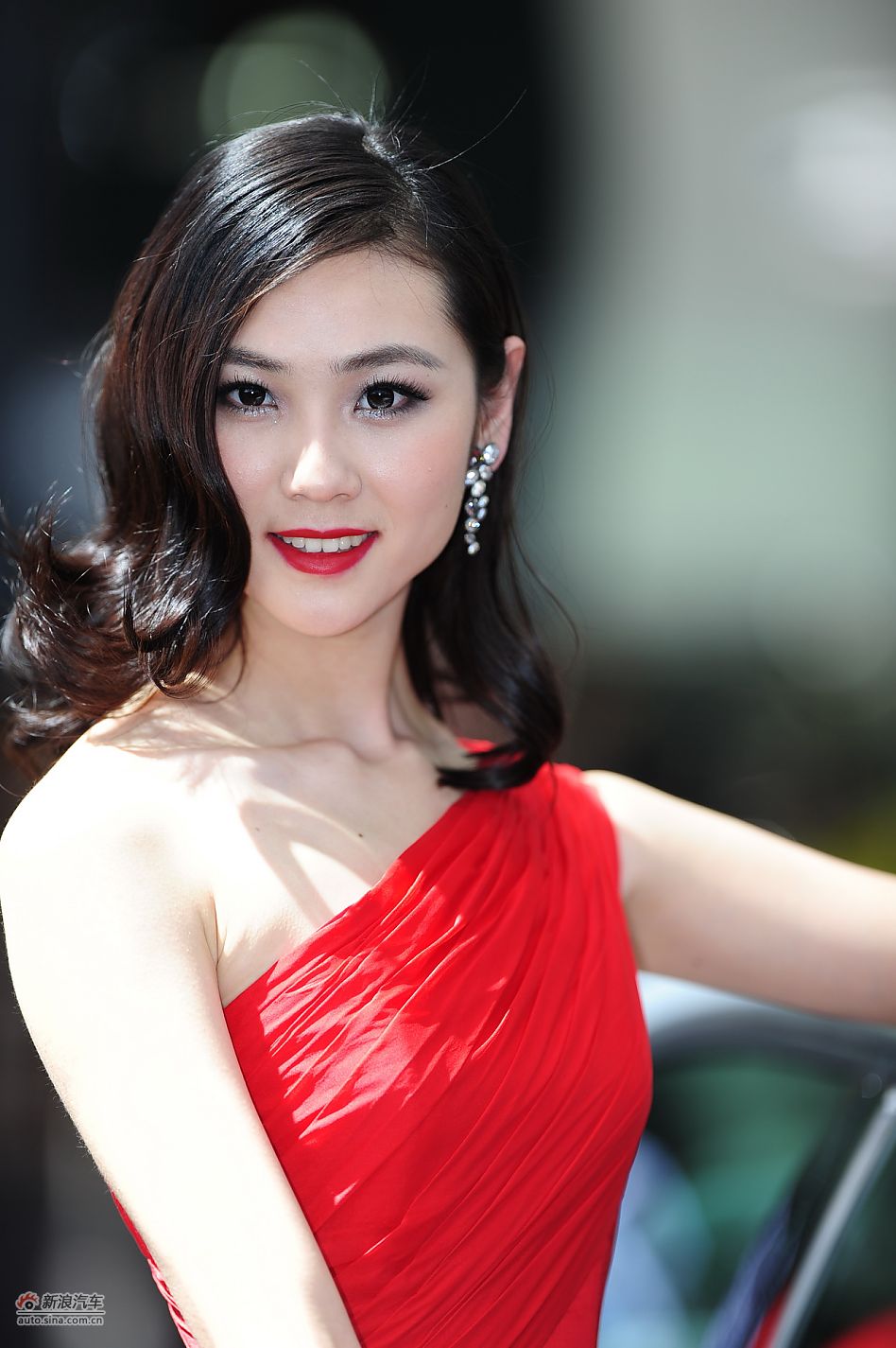 图片说明:2011上海车展美女车模高清图第一季