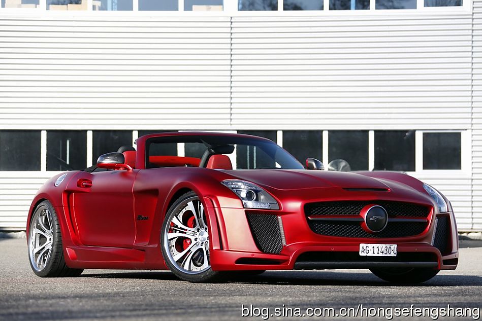 FAB改装版奔驰SLS AMG敞篷超级跑车_13873623_汽车图库_新浪汽车_新浪网