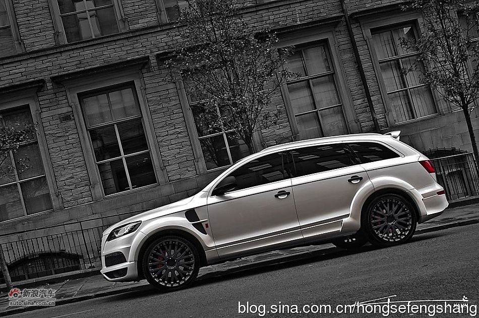 卡恩设计改装版珍珠白高雅系AUDI Q7面世_12