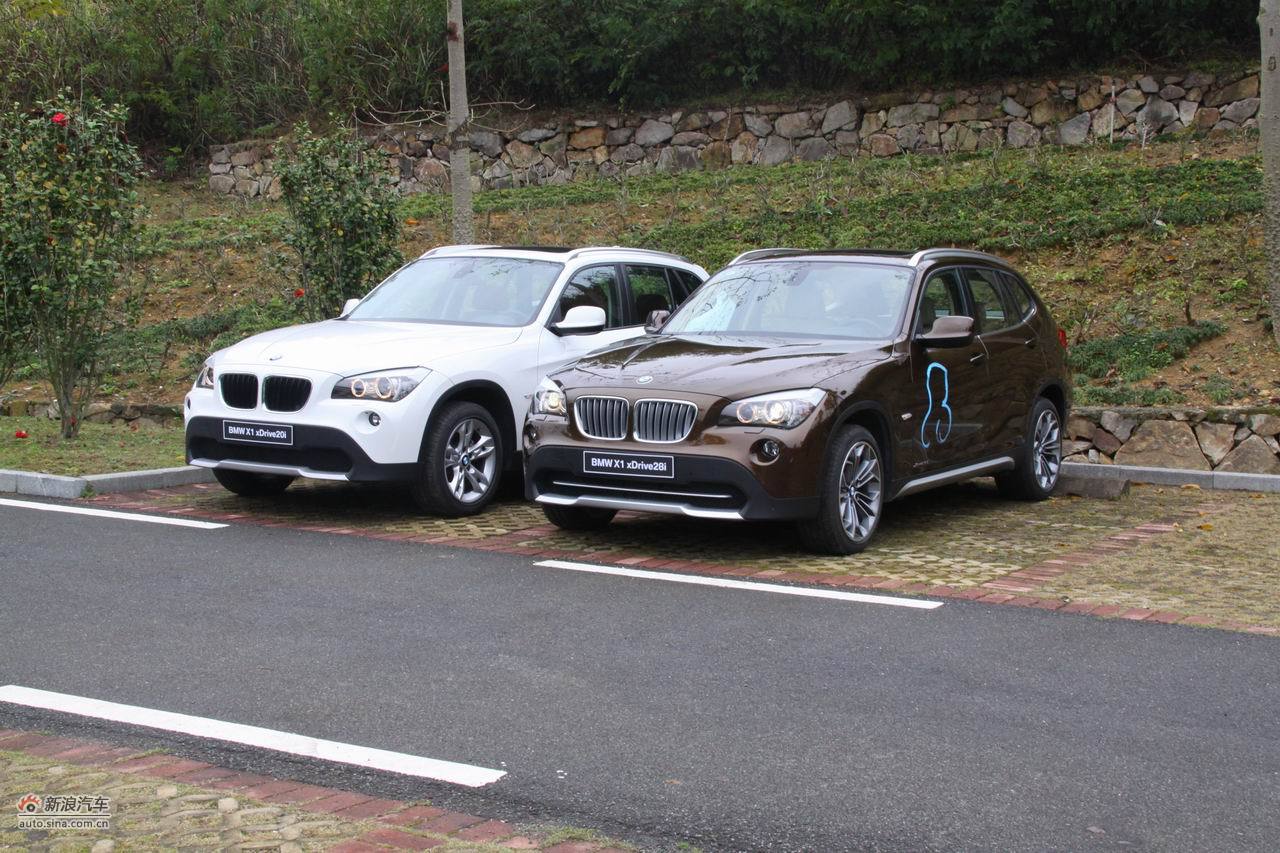 华晨宝马x1图片;+宝马x1改装外观