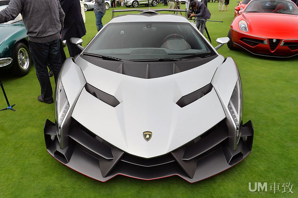 2013圆石滩车展概念车草坪