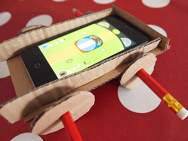 iPhone变小车 和小朋友一起Makego！