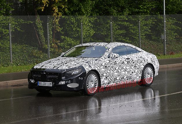 无尽征途 2014款奔驰S级Coupe谍照曝光