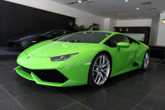 兰博基尼Huracan店头实拍