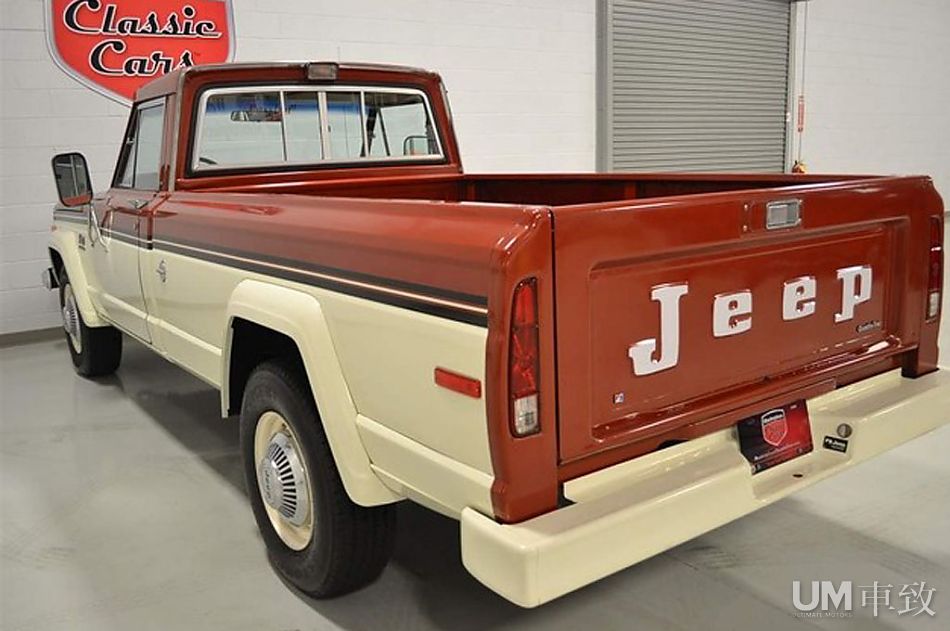 珍稀皮卡+1977款jeep+j20拍卖中