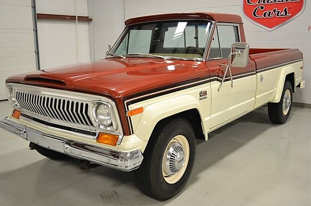 珍稀皮卡 1977款Jeep J20拍卖中