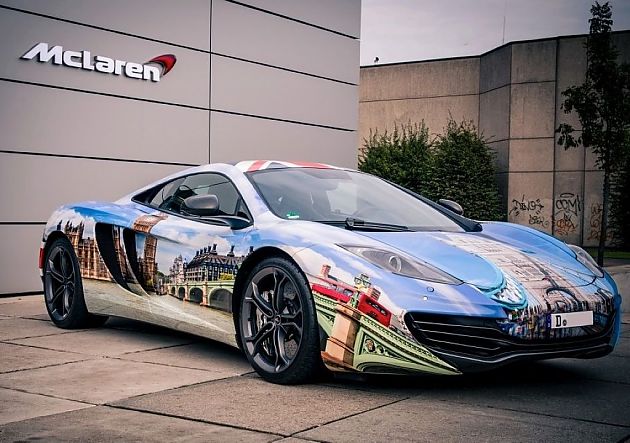 McLaren MP4-12C走的是“London Style”