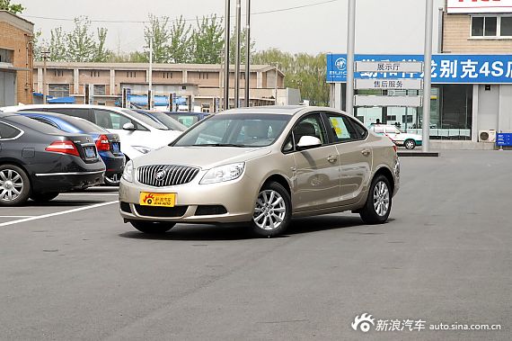 别克英朗现金直降1万元 送装潢礼包