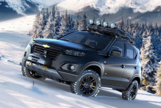 新款雪佛兰Niva概念车亮相莫斯科车展