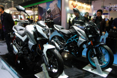 2014第十三届中国国际摩博会春风150NK实拍图解