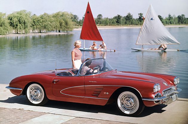 克尔维特60周年庆 经典车型美图赏析