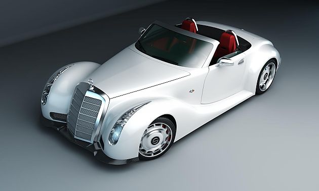 重塑经典 改造1955梅赛德斯奔驰300 SC